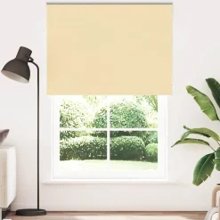 Woon- & Tuinaccessoires*vidaXL Rolgordijn verduisterend 150x210 cm stofbreedte 146,6 cm Beige