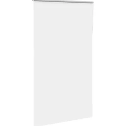 Woon- & Tuinaccessoires*vidaXL Rolgordijn verduisterend 130x230 cm stofbreedte 126,6 cm Wit