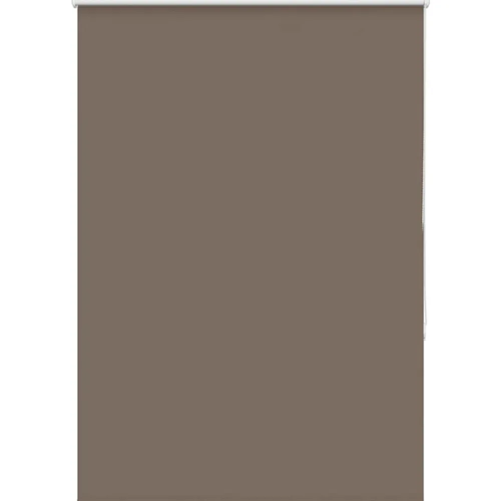 Woon- & Tuinaccessoires*vidaXL Rolgordijn verduisterend koffie 115x130 cm stofbreedte 110,7 cm Koffiebruin