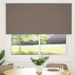 Rolgordijn verduisterend koffie 160x150 cm stofbreedte 156,6 cm>vidaXL Sale