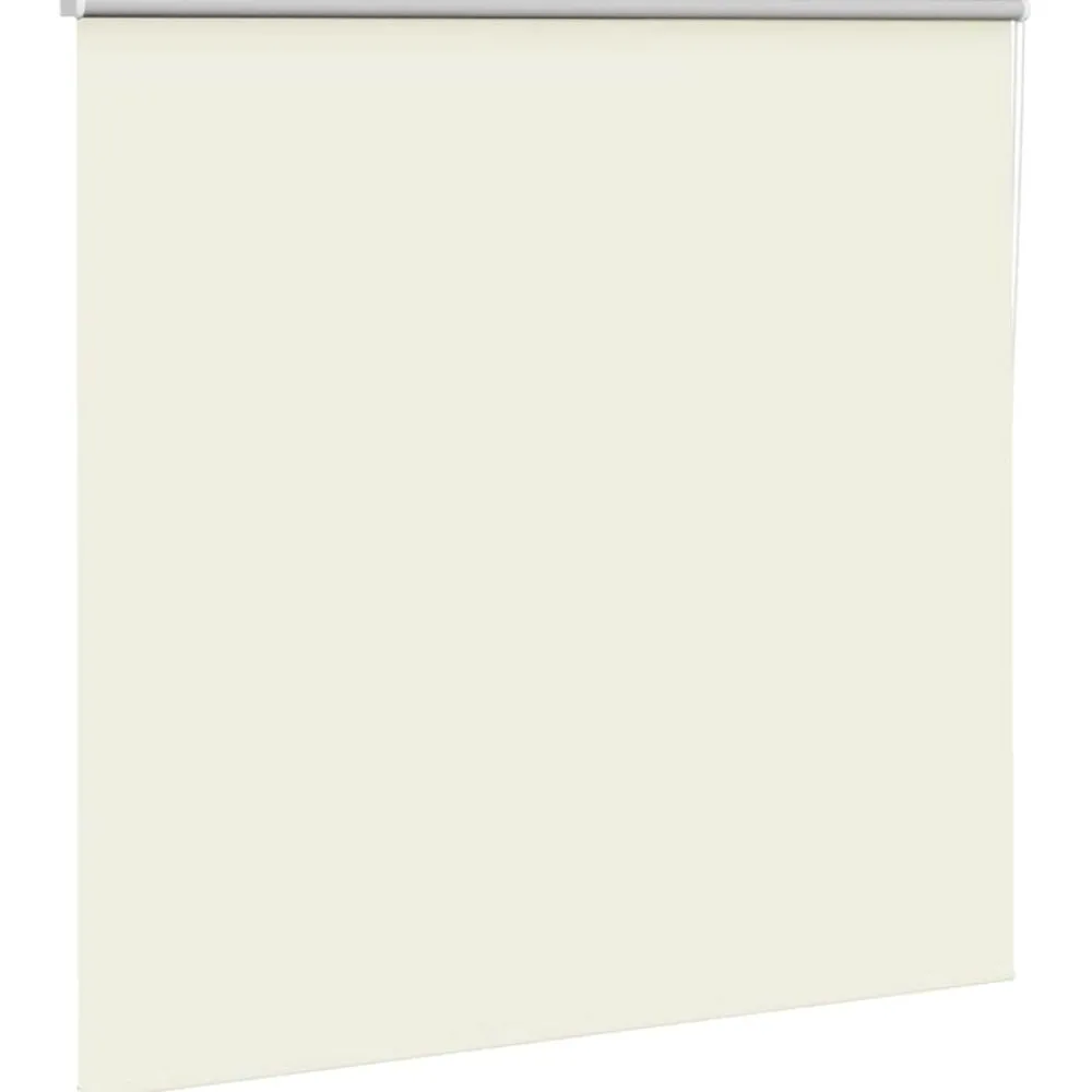 Woon- & Tuinaccessoires*vidaXL Rolgordijn verduisterend 160x130 cm stofbreedte 156,6 cm Gebroken wit
