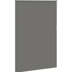Woon- & Tuinaccessoires*vidaXL Rolgordijn verduisterend 105x130 cm stofbreedte 100,7 cm Grijs
