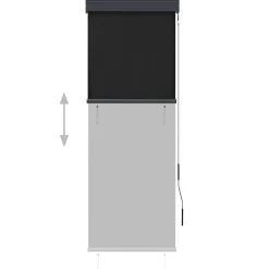 Rolgordijn voor buiten 60x250 cm><noscript><img width=