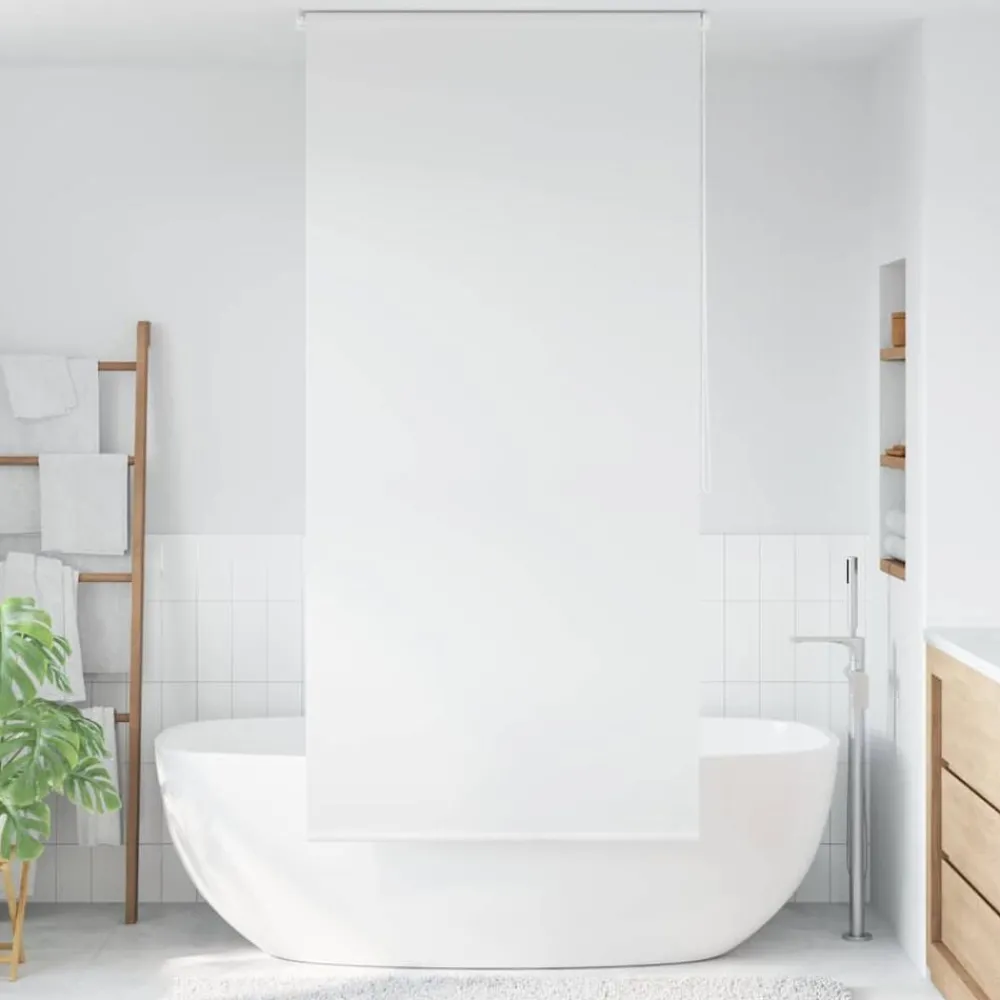Rolgordijn voor douche 80x240 cm wit>vidaXL Best