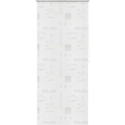 Badkameraccessoires*vidaXL Rolgordijn voor douche 80x240 cm splash
