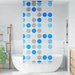 Rolgordijn voor douche 80x240 cm cirkel>vidaXL Best