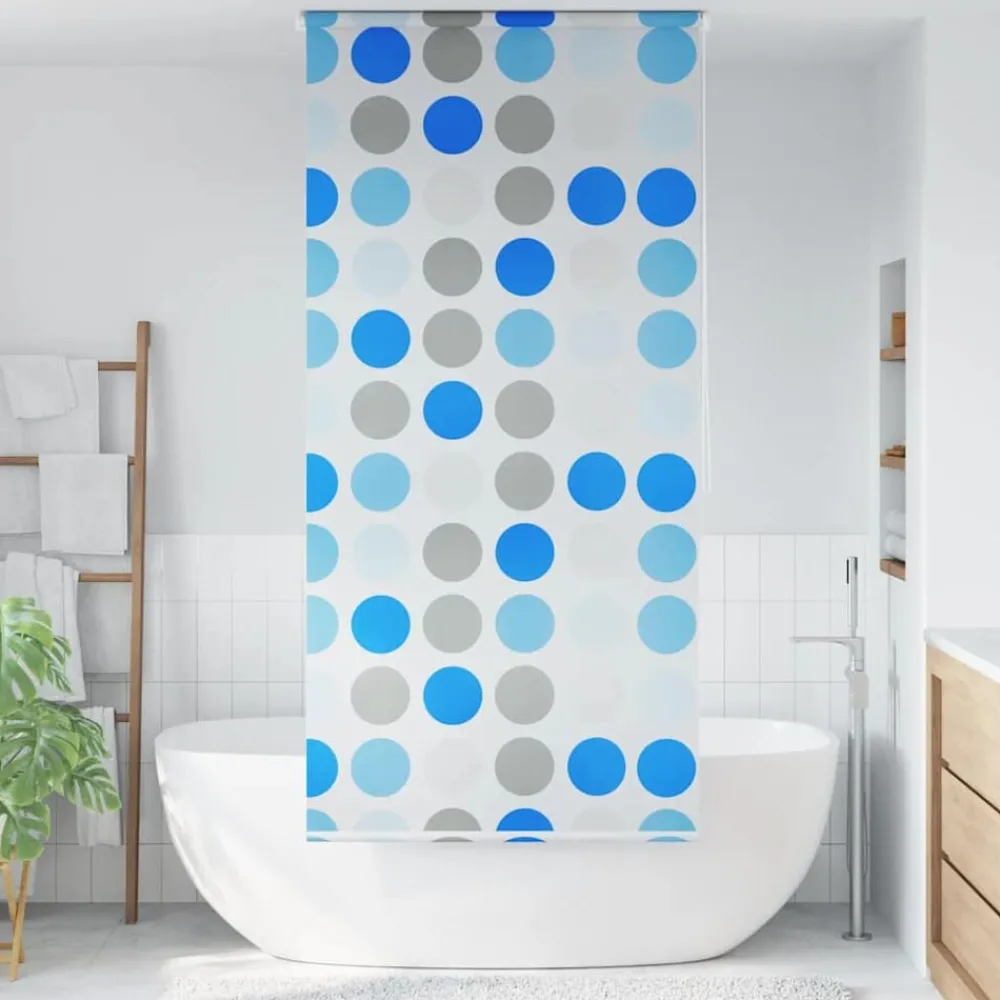 Rolgordijn voor douche 80x240 cm cirkel>vidaXL Best
