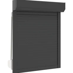 Bouwmaterialen*vidaXL Roljaloezie 70 x 100 cm Aluminium en Polyurethaan Antraciet