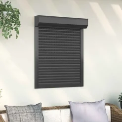 Bouwmaterialen*vidaXL Roljaloezie 70 x 100 cm Aluminium en Polyurethaan Antraciet