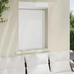 Bouwmaterialen*vidaXL Roljaloezie 70 x 100 cm Aluminium en Polyurethaan Wit