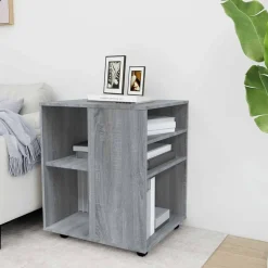 Rolkast 60x53x72 cm bewerkt hout eiken><noscript><img width=