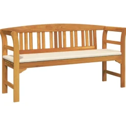 Rozenbank Natuurlijk 157 x 46 x 82,5 cm Massief Acaciahout>vidaXL Online