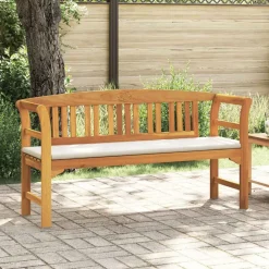 Rozenbank Natuurlijk 157 x 46 x 82,5 cm Massief Acaciahout>vidaXL Online