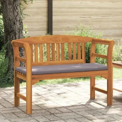 Rozenbank Natuurlijk 114 x 46 x 82,5 cm Massief Acaciahout>vidaXL New