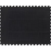 Fitness*vidaXL Rubbertegel 12 mm 90x120 cm zwart