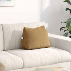 Rugkussen 45 x 20 x 35 cm Cordstof>vidaXL Clearance