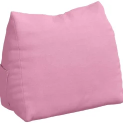 Woon- & Tuinaccessoires*vidaXL Rugkussen 45 x 20 x 35 cm Stof Roze