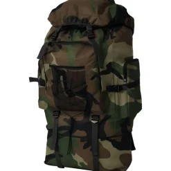 Bagage & Tassen*vidaXL Rugzak legerstijl XXL 100 L Camouflage