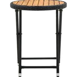 Salontafel 60 cm poly rattan en massief acaciahout><noscript><img width=