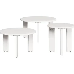 Salontafel 3 pcs Massief grenenhout>vidaXL Online