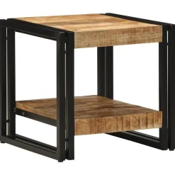 Salontafel Bruin 40 x 40 x 38 cm Massief Mango Hout>vidaXL Outlet
