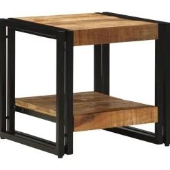 Salontafel Bruin 40 x 40 x 38 cm Massief Mango Hout><noscript><img width=