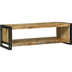 Salontafel Bruin 120 x 50 x 38 cm Massief Mango Hout>vidaXL
