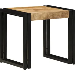 Tafels*vidaXL Salontafel Bruin 40 x 40 x 38 cm Massief Mango Hout