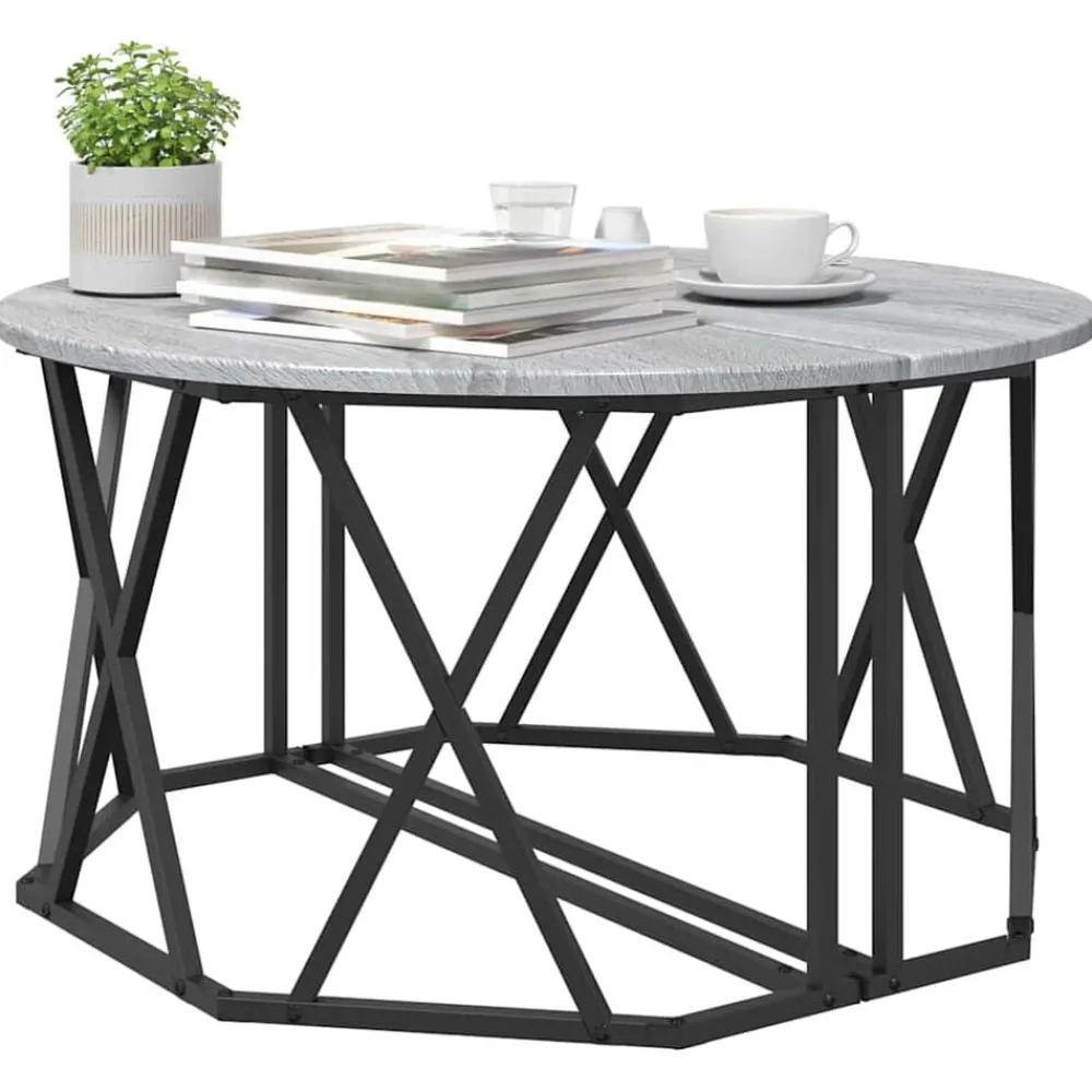 Salontafel 80 x 80 x 42 cm>vidaXL New