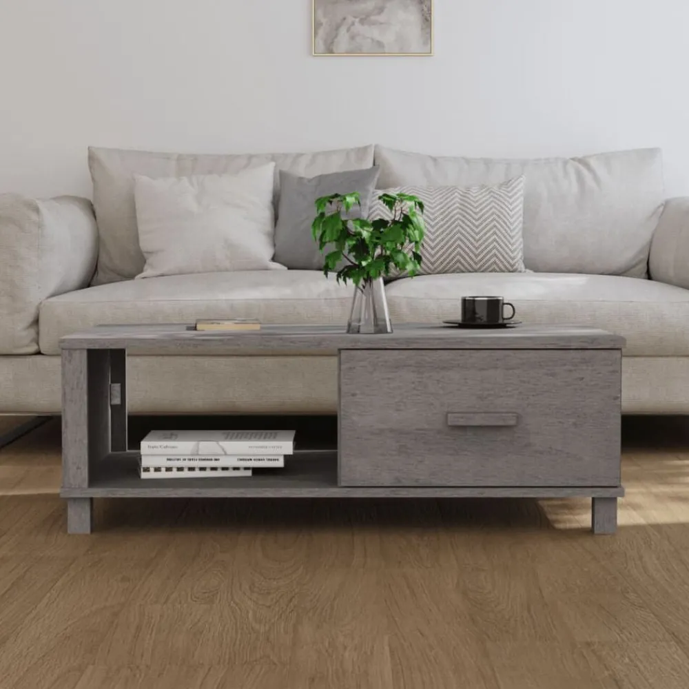 Salontafel HAMAR 100x55x35 cm massief grenenhout>vidaXL Best