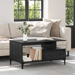 Salontafel met lade 90 x 49 x 45 cm Bewerkt hout>vidaXL Sale