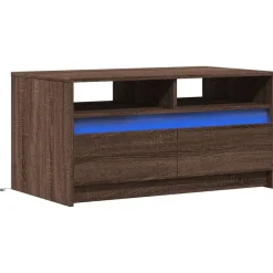 Salontafel met LED-verlichting bewerkt hout><noscript><img width=