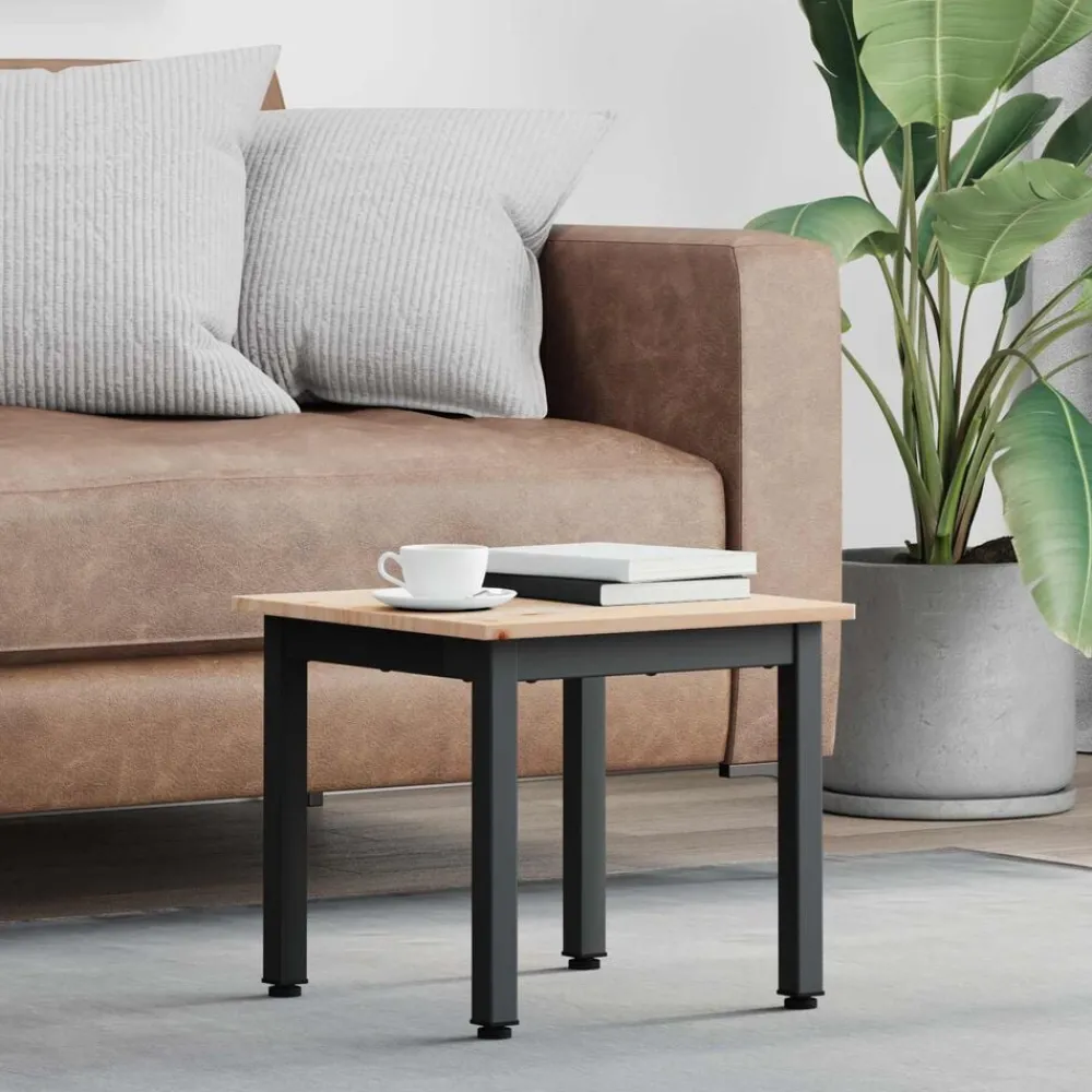 Salontafel 40 x 40 x 36 cm Massief grenenhout>vidaXL Sale