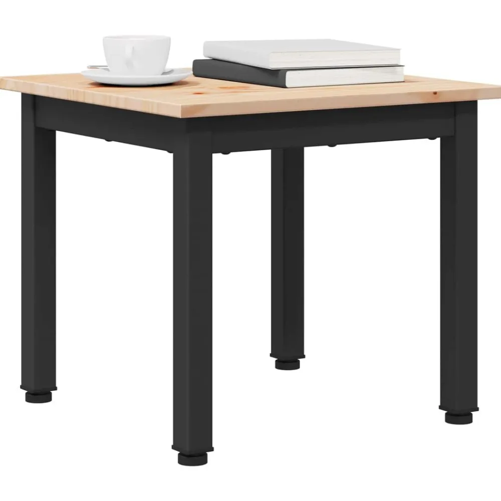 Salontafel 40 x 40 x 36 cm Massief grenenhout>vidaXL Sale