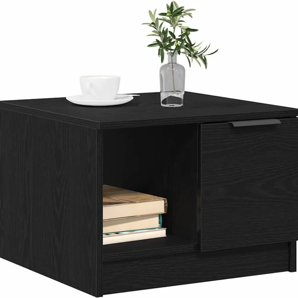 Salontafel with Drawer 50 x 50 x 36 cm Bewerkt hout>vidaXL Sale