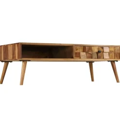 Salontafel 110x50x37 cm acaciahout met honing afwerking>vidaXL