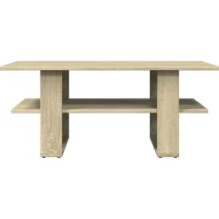 Salontafel 102x55x42 cm bewerkt hout kleurig><noscript><img width=