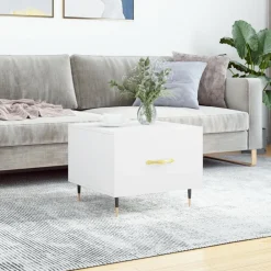 Salontafel 50x50x40 cm bewerkt hout>vidaXL