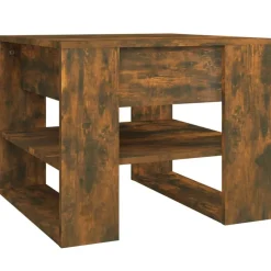Salontafel 55,5x55x45 cm bewerkt hout kleurig>vidaXL Outlet