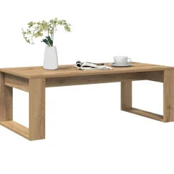 Salontafel 102x50x35 cm bewerkt hout>vidaXL Hot