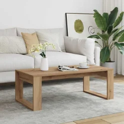 Salontafel 102x50x35 cm bewerkt hout><noscript><img width=