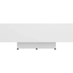 Tafels*vidaXL Salontafel 85x55x31 cm bewerkt hout Wit
