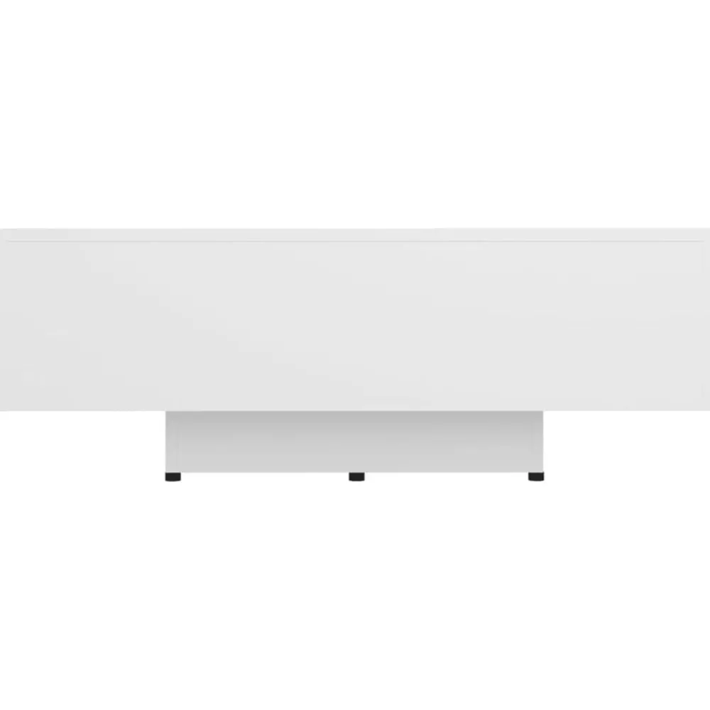 Tafels*vidaXL Salontafel 85x55x31 cm bewerkt hout Wit