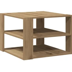 Salontafel 58x58x40 cm bewerkt hout>vidaXL New
