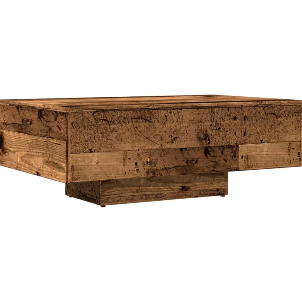 Salontafel 85x55x31 cm bewerkt hout kleurig>vidaXL