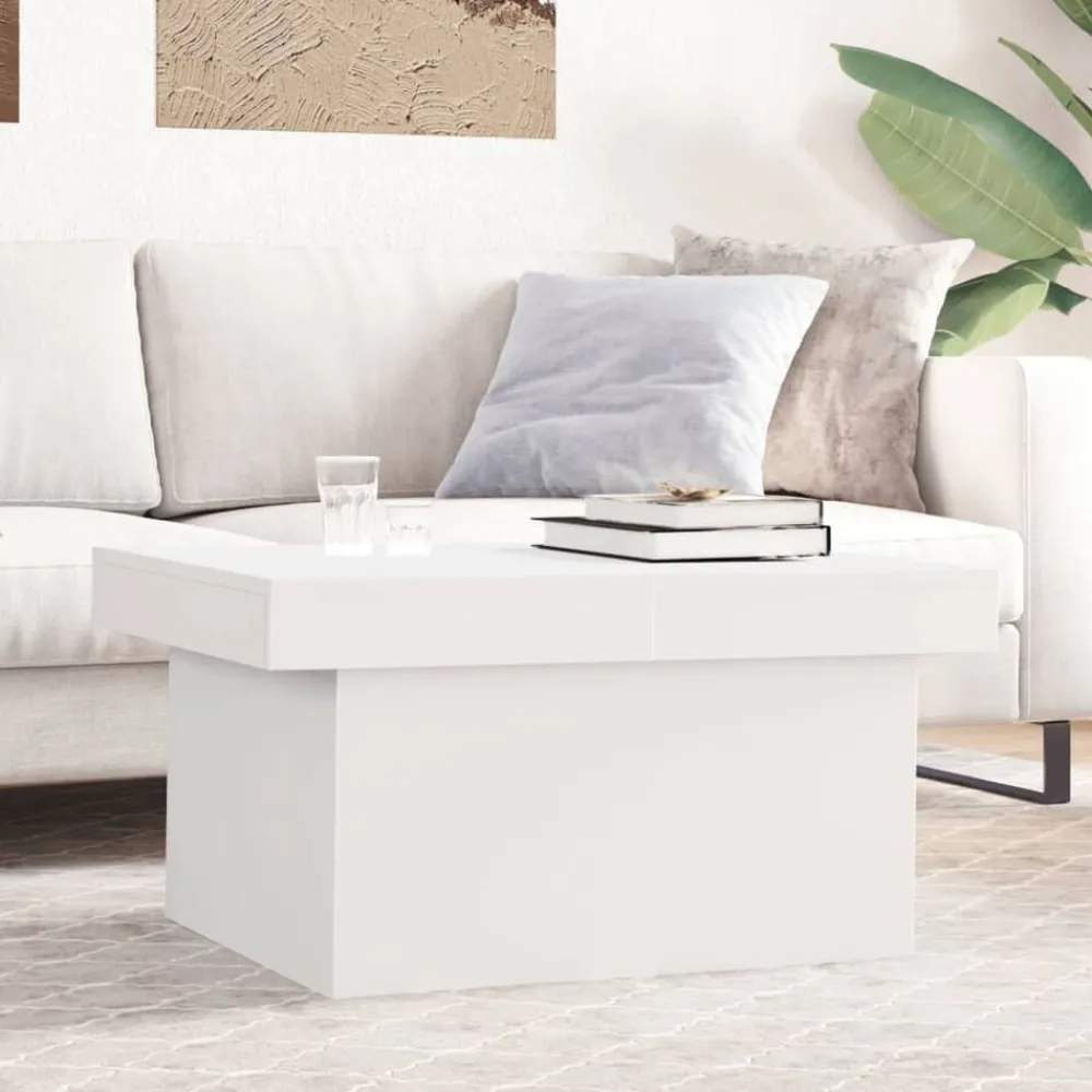 Salontafel 80x55x40 cm bewerkt hout>vidaXL Clearance