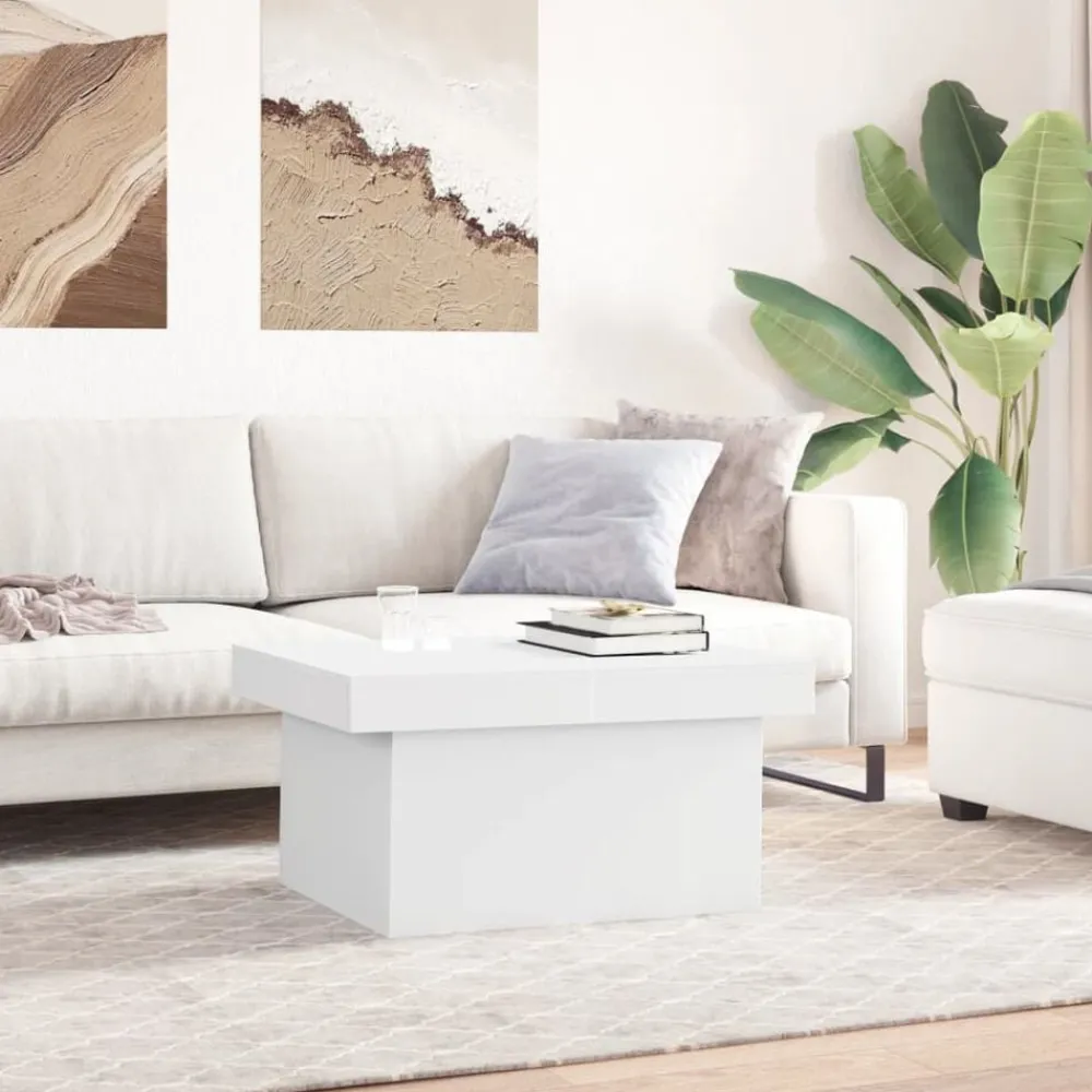 Salontafel 80x55x40 cm bewerkt hout>vidaXL Clearance