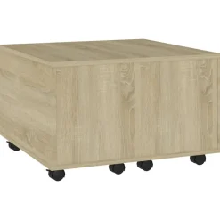 Salontafel 60x60x38 cm bewerkt hout kleurig><noscript><img width=