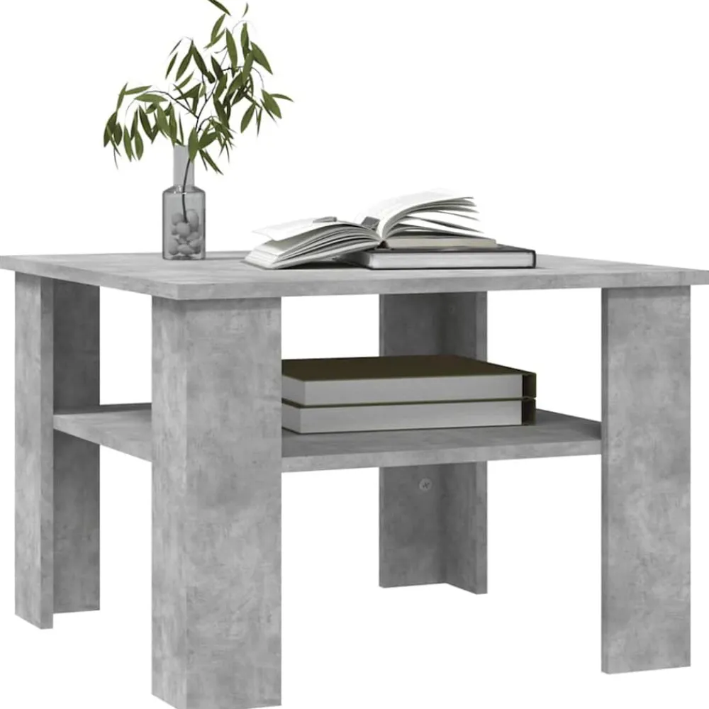 Salontafel 60x60x42 cm bewerkt hout>vidaXL Hot