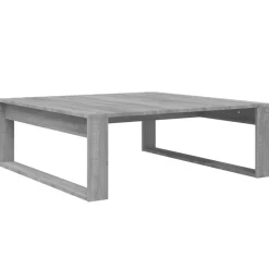 Salontafel 100x100x35 cm bewerkt hout eikenkleurig>vidaXL Online